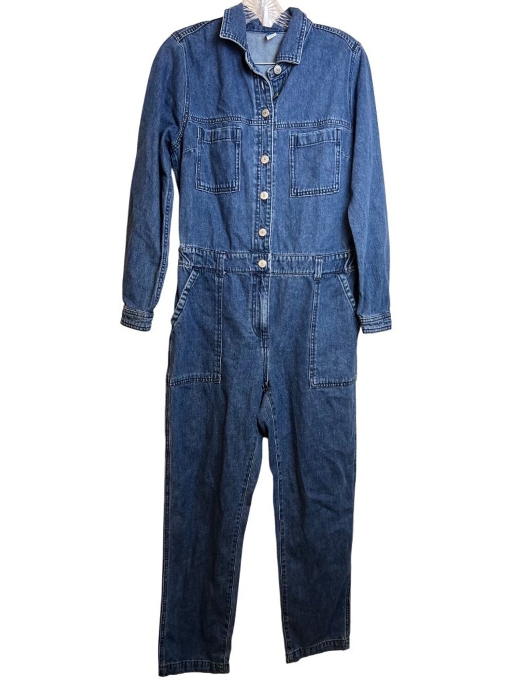 Old Navy Denim Coverall Jumpsuit